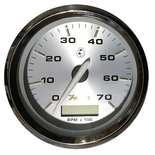 Tri-Water Marine | Faria Kronos 4" Tachometer w/Hourmeter - 7,000 RPM (Gas - Outboard) [39040]