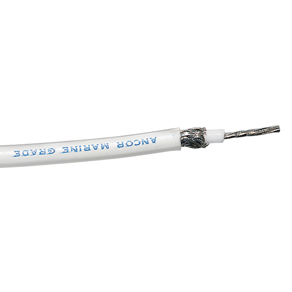 Tri-Water Marine | Ancor RG-213 White Tinned Coaxial Cable - 100' [151710]