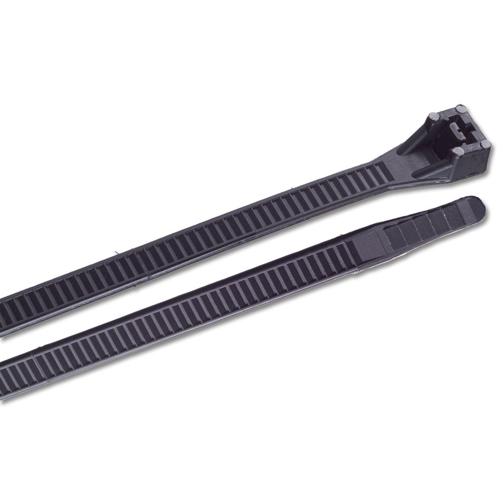 Tri-Water Marine | Ancor 15" UV Black Heavy Duty Cable Zip Ties - 25 Pack [199259]