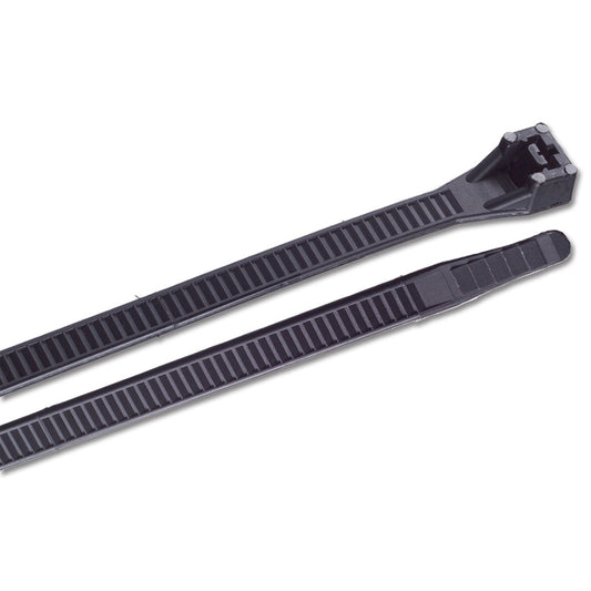 Tri-Water Marine | Ancor 15" UV Black Heavy Duty Cable Zip Ties - 100 Pack [199260]