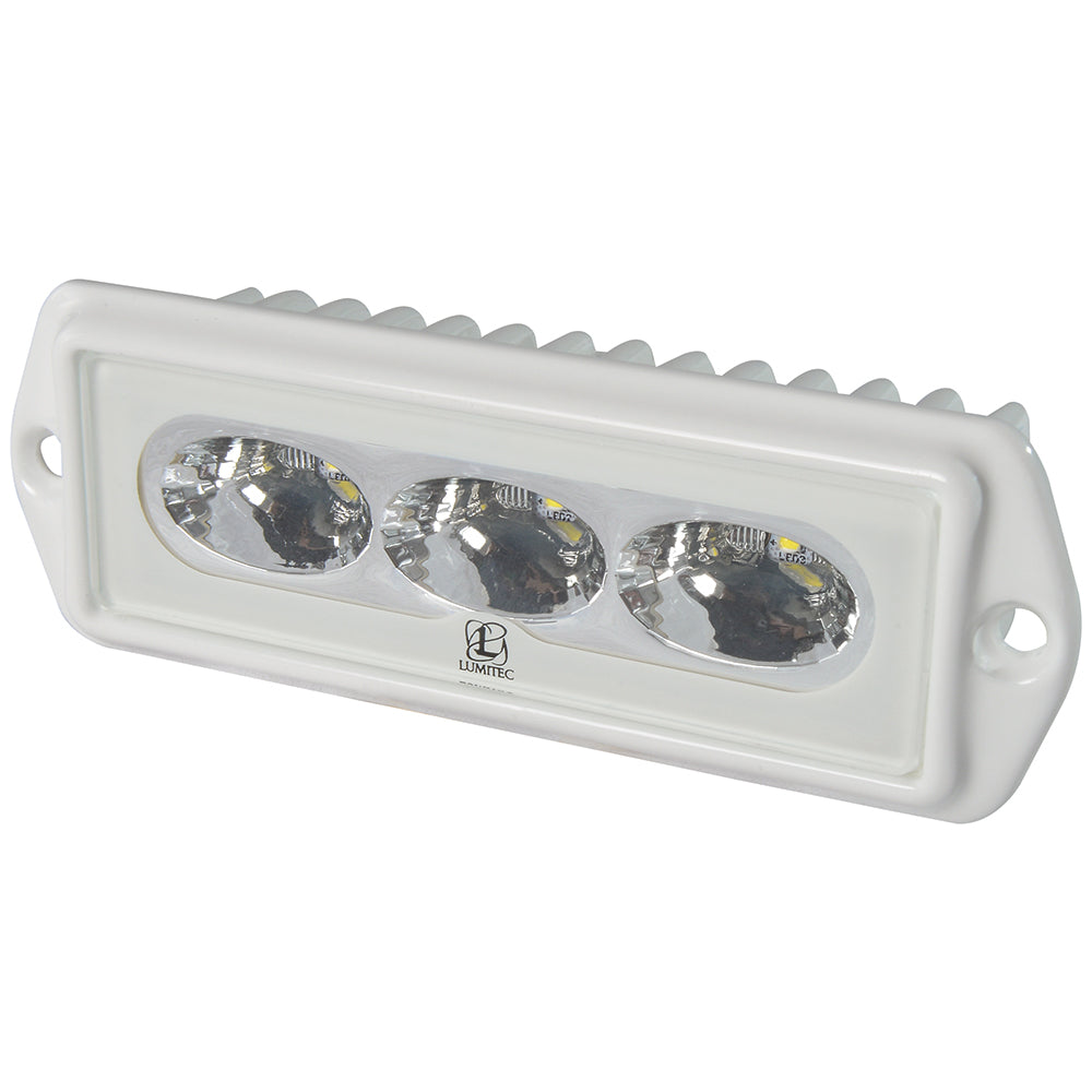 Tri-Water Marine | Lumitec CapriLT - LED Flood Light - White Finish - White Non-Dimming [101288]