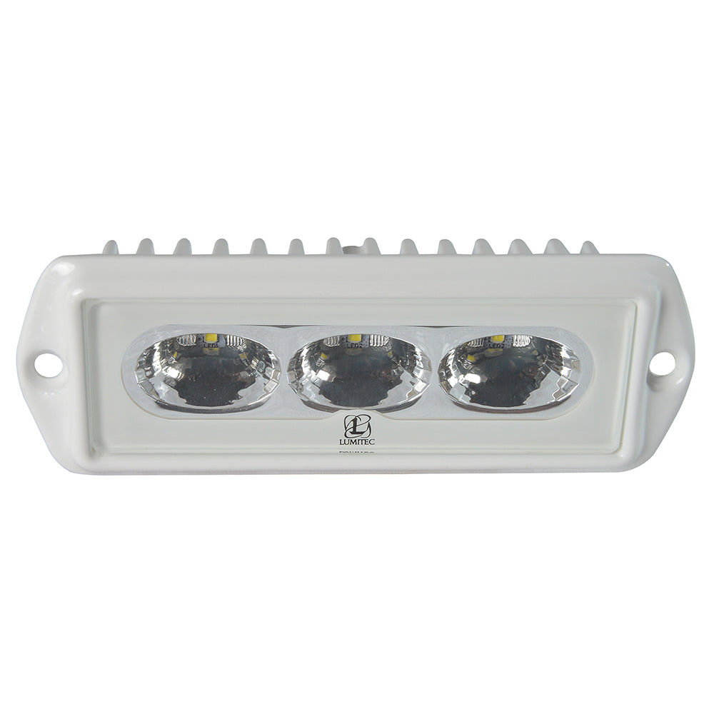 Tri-Water Marine | Lumitec CapriLT - LED Flood Light - White Finish - White Non-Dimming [101288]