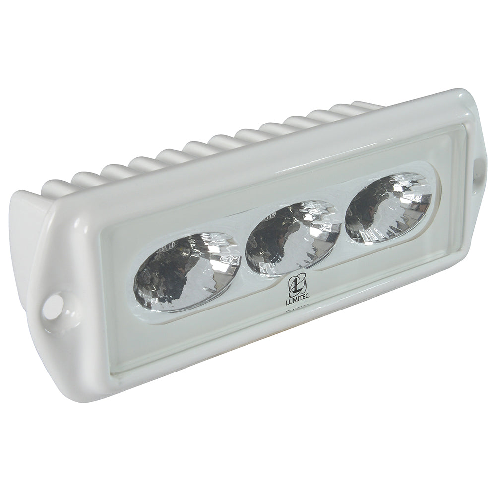 Tri-Water Marine | Lumitec CapriLT - LED Flood Light - White Finish - White Non-Dimming [101288]