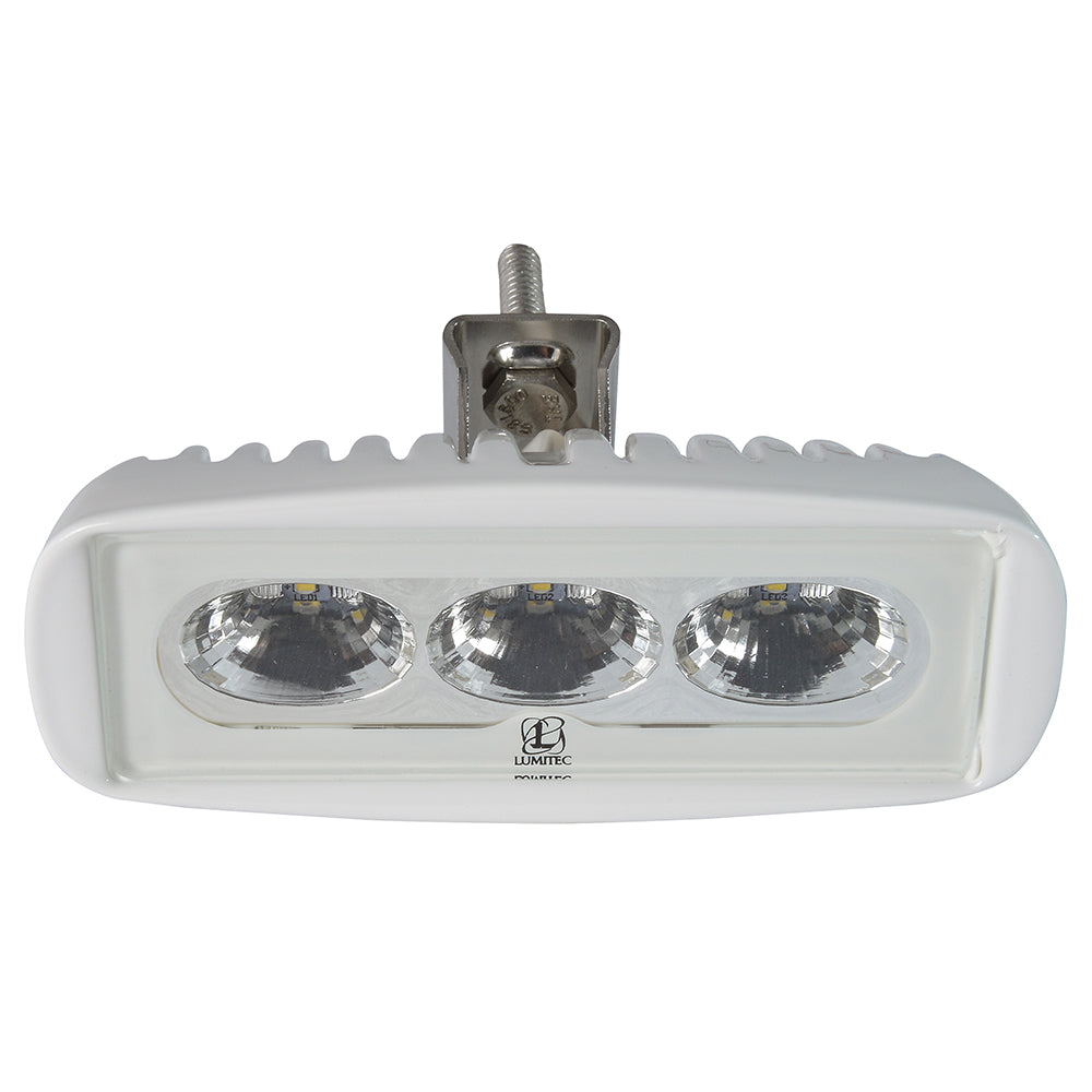 Tri-Water Marine | Lumitec CapreraLT - LED Flood Light - White Finish - White Non-Dimming [101292]