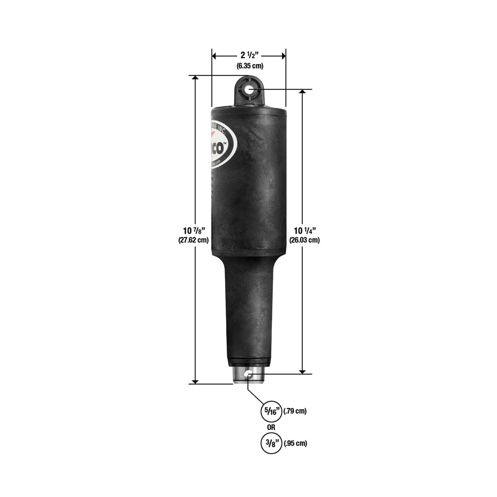 Tri-Water Marine | Lenco 101XDS Short Extreme Duty Actuator - 12V - 2-1/4" Stroke w/5/16" Hardware [15057-001]