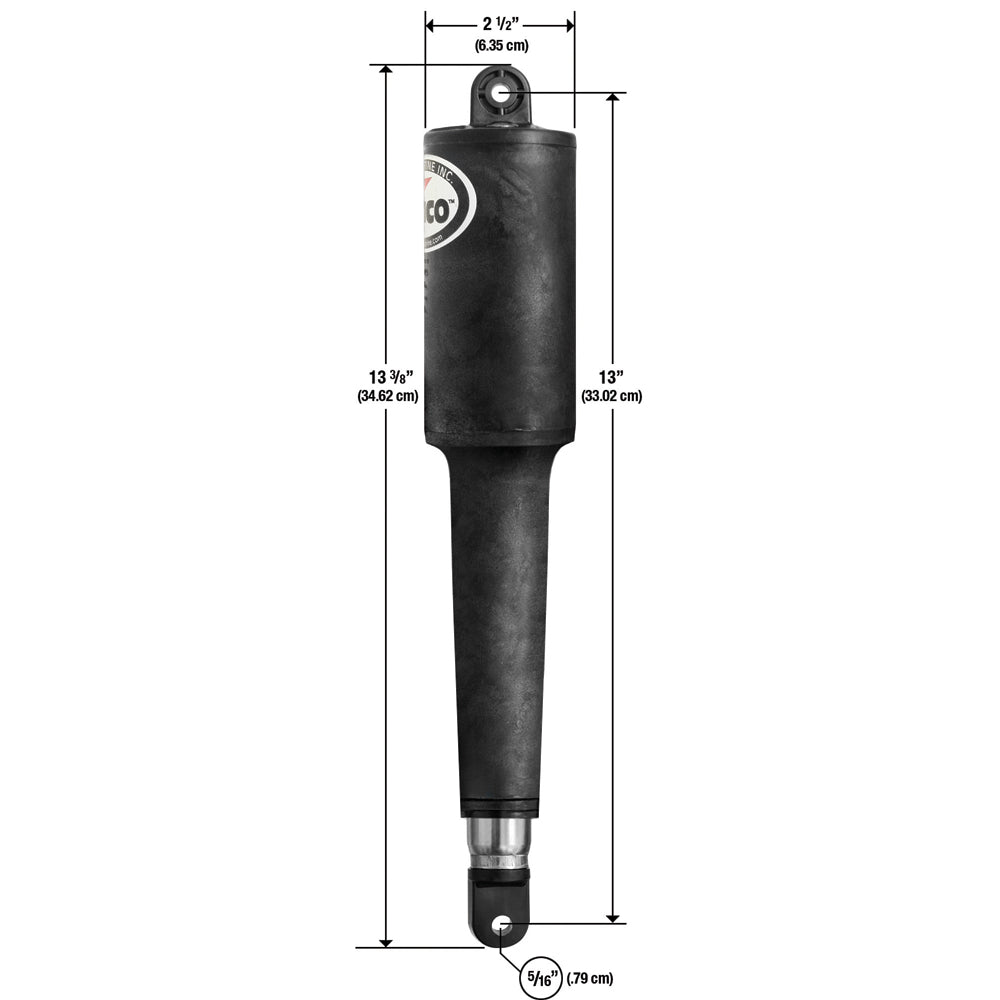 Tri-Water Marine | Lenco 102 Series Standard Actuator - 24V - 4-1/4" Stroke [15066-001]