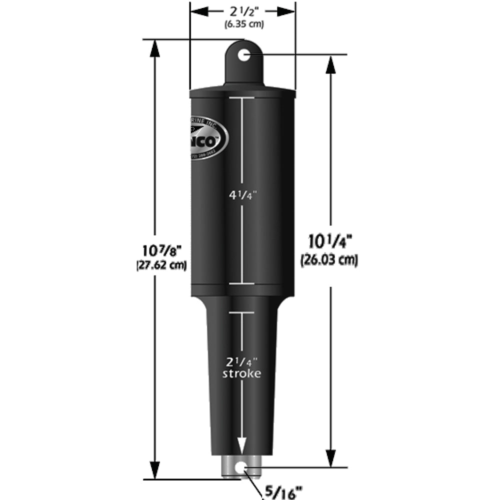 Tri-Water Marine | Lenco 12V 1-1/4" Stroke 5 Lobe Actuator - 5/16" - 3/8" [15122-001]