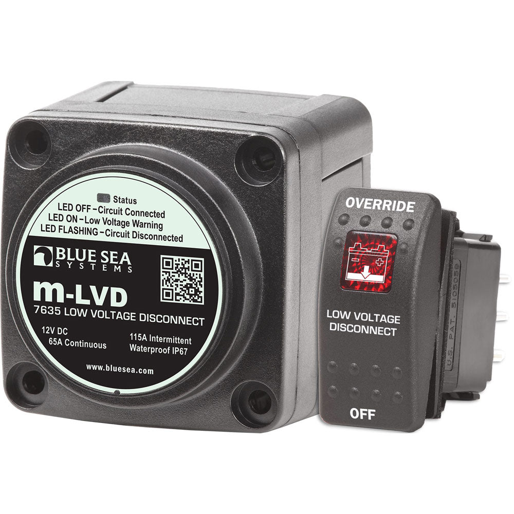 Tri-Water Marine | Blue Sea 7635 m-LVD Low Voltage Disconnect [7635]