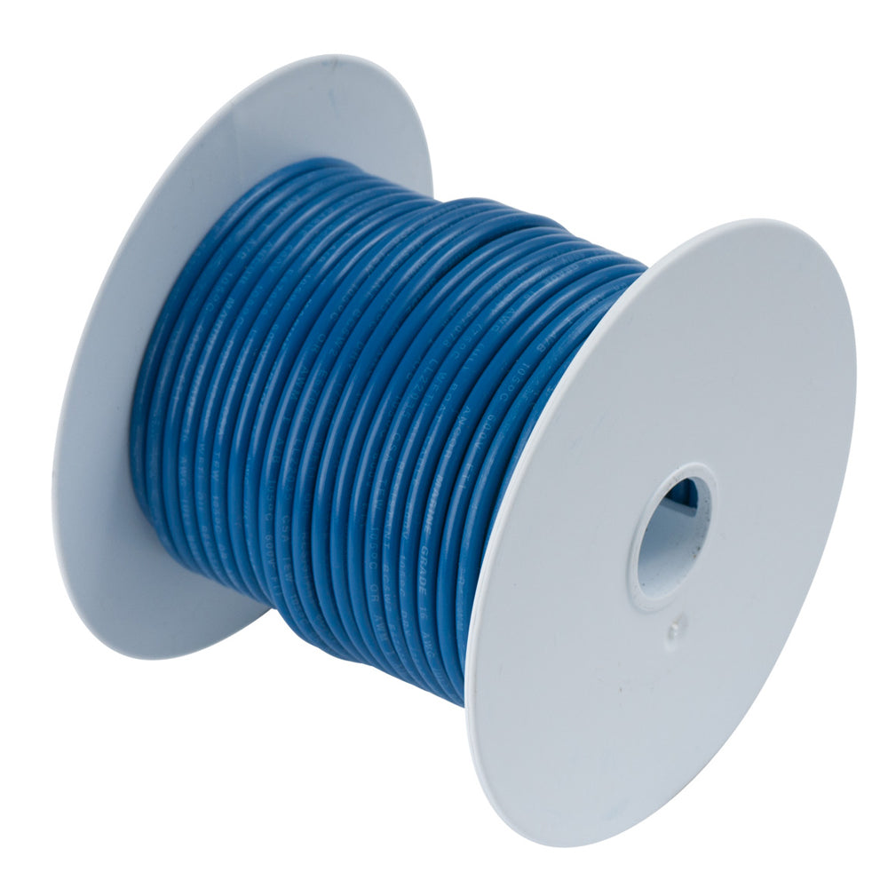 Tri-Water Marine | Ancor Dark Blue 14AWG Tinned Copper Wire - 100' [104110]