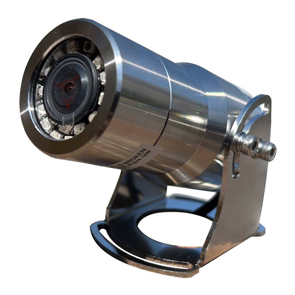 Tri-Water Marine | Iris 316 Stainless Steel Marine Camera - TVL - Wide Angle - Reversible - Nitrogen Purged - Infrared [IRIS090]