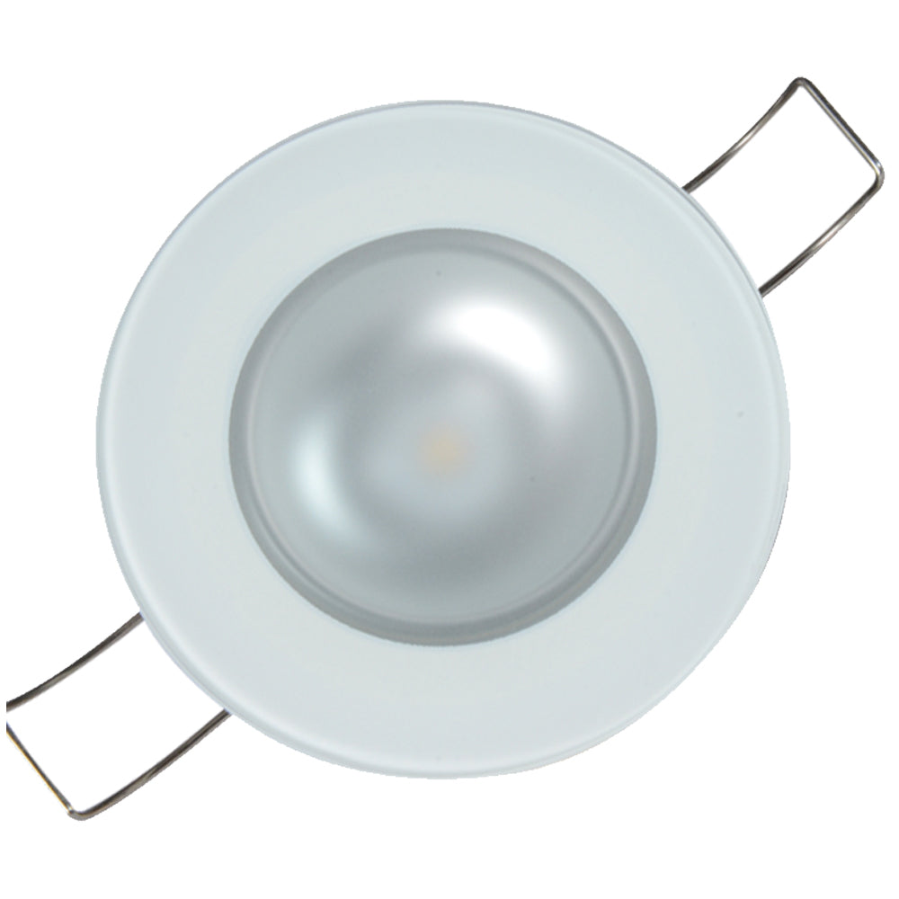 Tri-Water Marine | Lumitec Mirage Flush Mount Down Light Spectrum RGBW - Glass Bezel [113197]