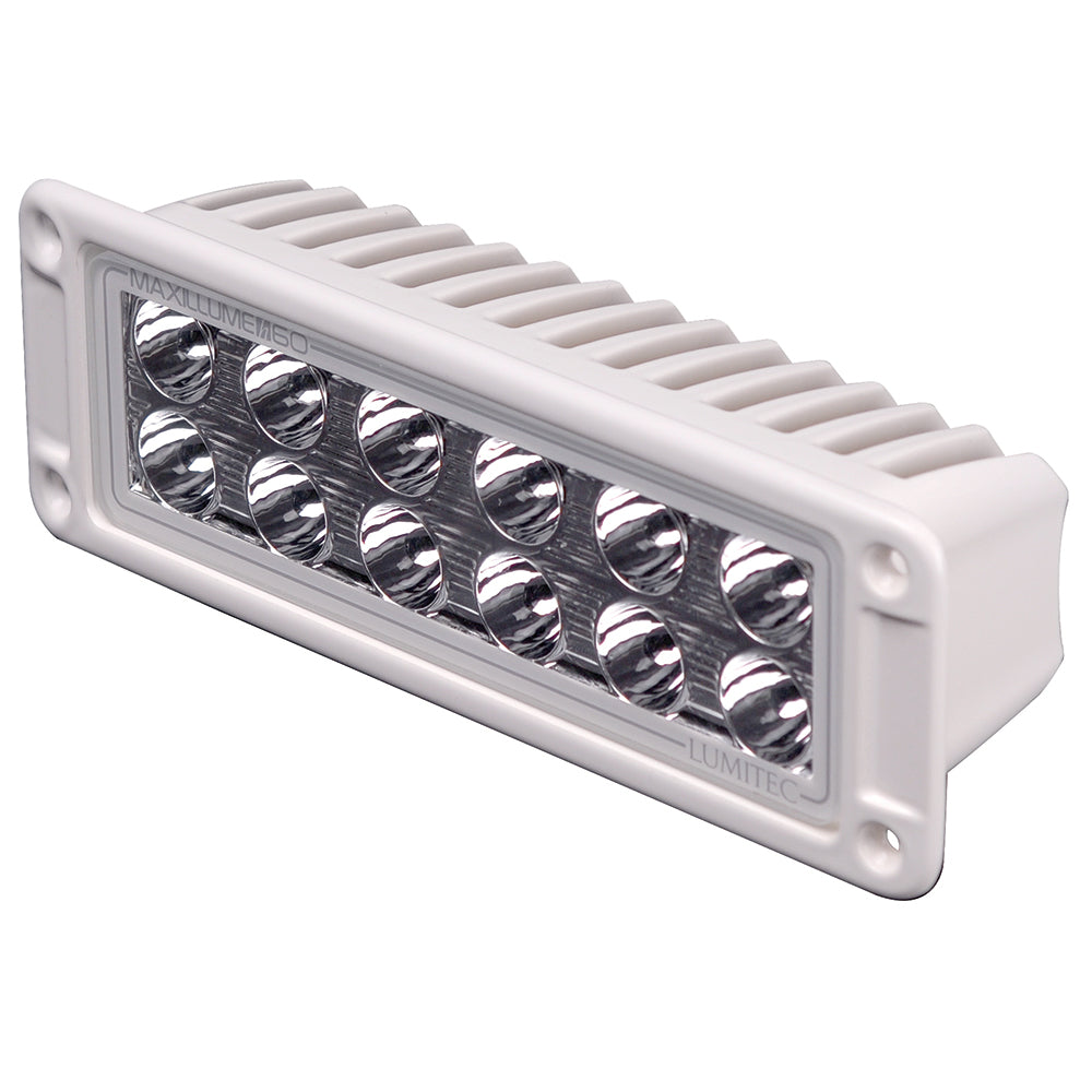 Tri-Water Marine | Lumitec Maxillumeh60 - Flush Mount Flood Light - White Housing - White Dimming [101336]