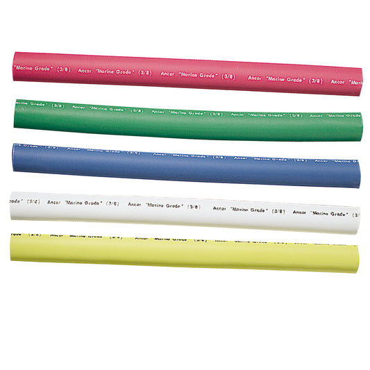 Tri-Water Marine | Ancor Adhesive Lined Heat Shrink Tubing - 5-Pack, 6", 12 to 8 AWG, Assorted Colors [304506]