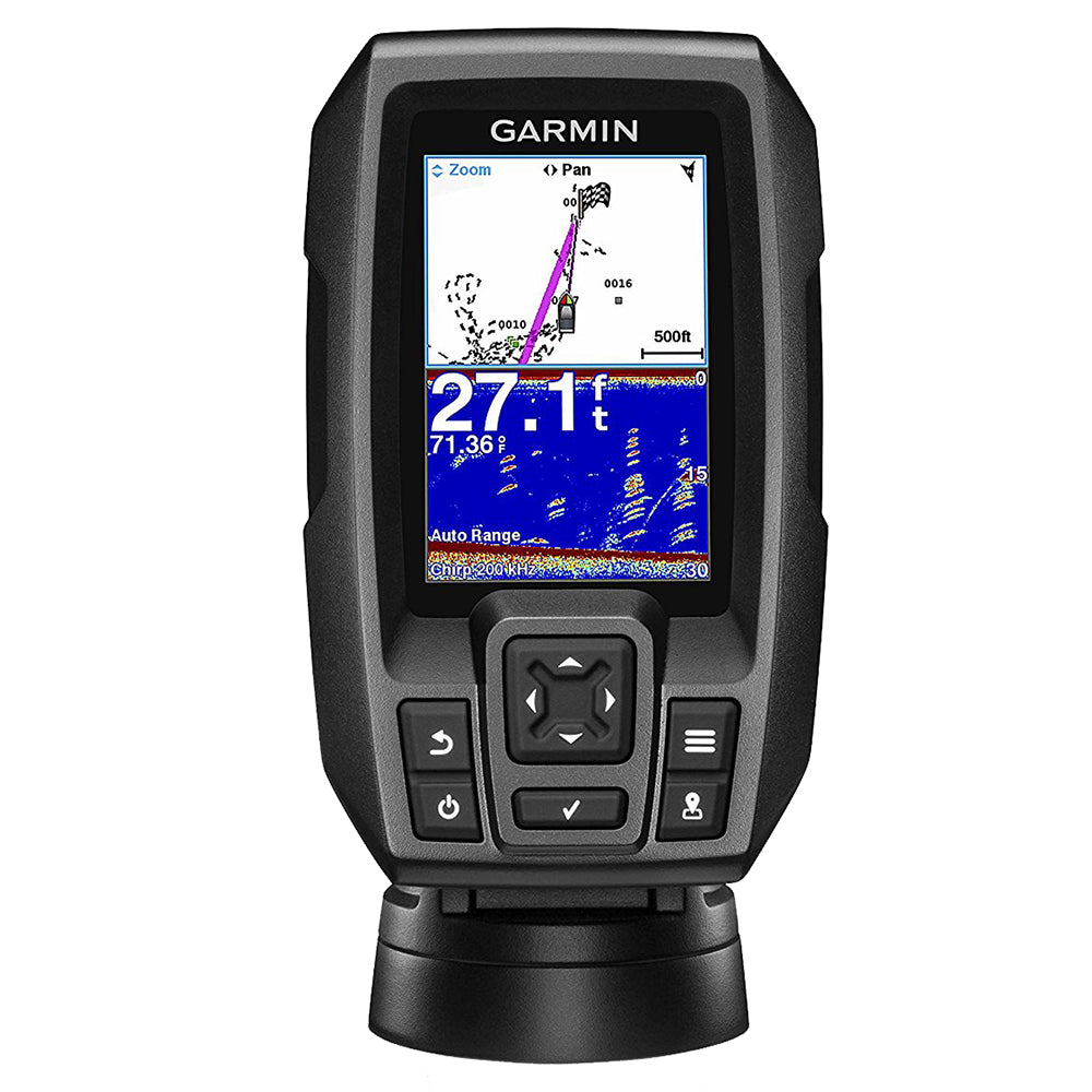 Tri-Water Marine | Garmin STRIKER 4 FishFinder w/4-Pin, 77/200kHz TM Transducer [010-01550-00]