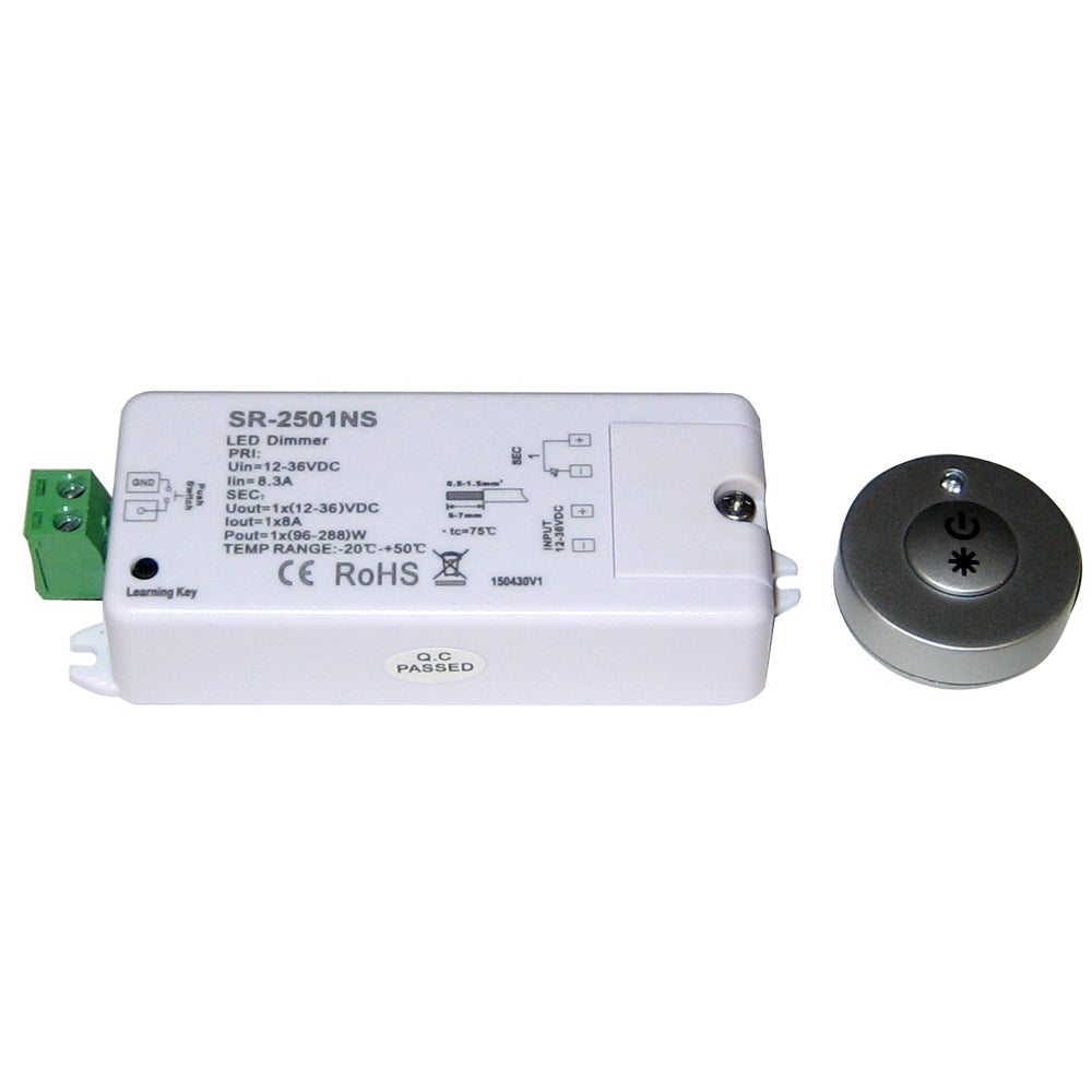 Tri-Water Marine | Lunasea Remote Dimming Kit w/Receiver & Button Remote [LLB-45RU-91-K1]