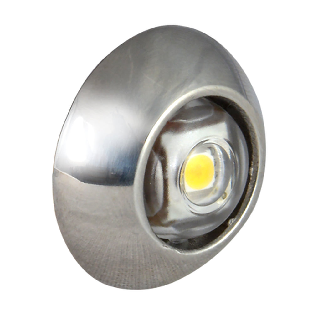 Tri-Water Marine | Lumitec Exuma Courtesy Light - Polished Stainless Housing - White Light [101049]