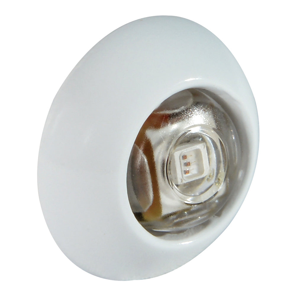 Tri-Water Marine | Lumitec Exuma Courtesy Light - White Housing - Blue Light [101053]