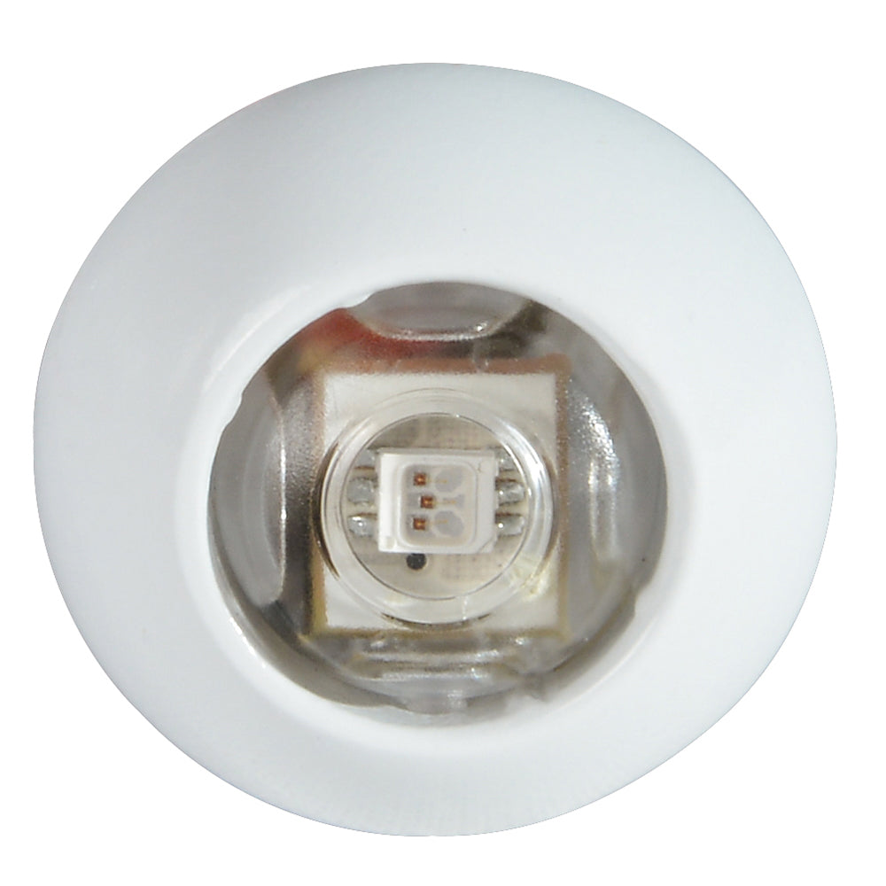 Tri-Water Marine | Lumitec Exuma Courtesy Light - White Housing - Blue Light [101053]