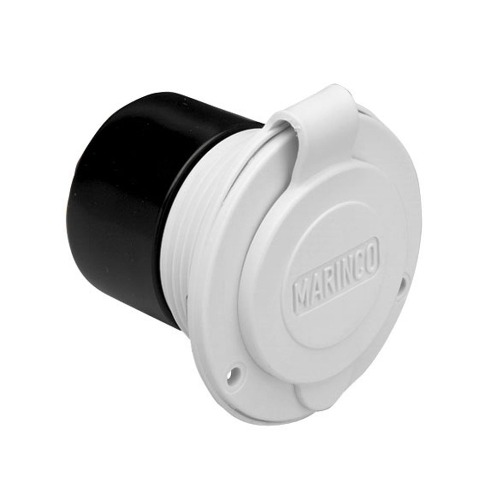 Tri-Water Marine | Marinco 15A 125V On-Board Charger Inlet - Front Mount - White [150BBIW]