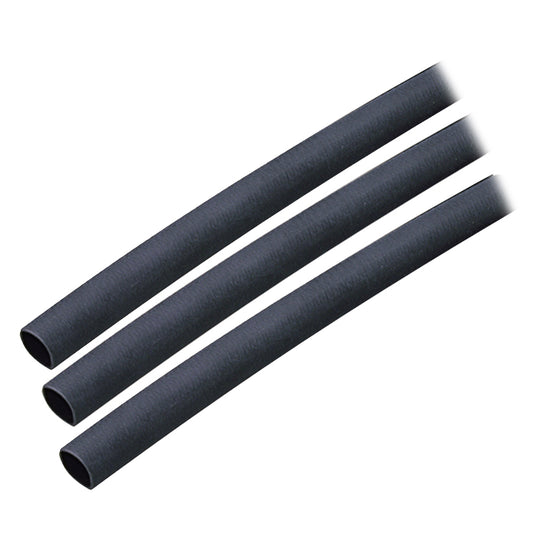 Tri-Water Marine | Ancor Adhesive Lined Heat Shrink Tubing (ALT) - 1/4" x 3" - 3-Pack - Black [303103]