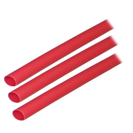 Tri-Water Marine | Ancor Adhesive Lined Heat Shrink Tubing (ALT) - 1/4" x 3" - 3-Pack - Red [303603]