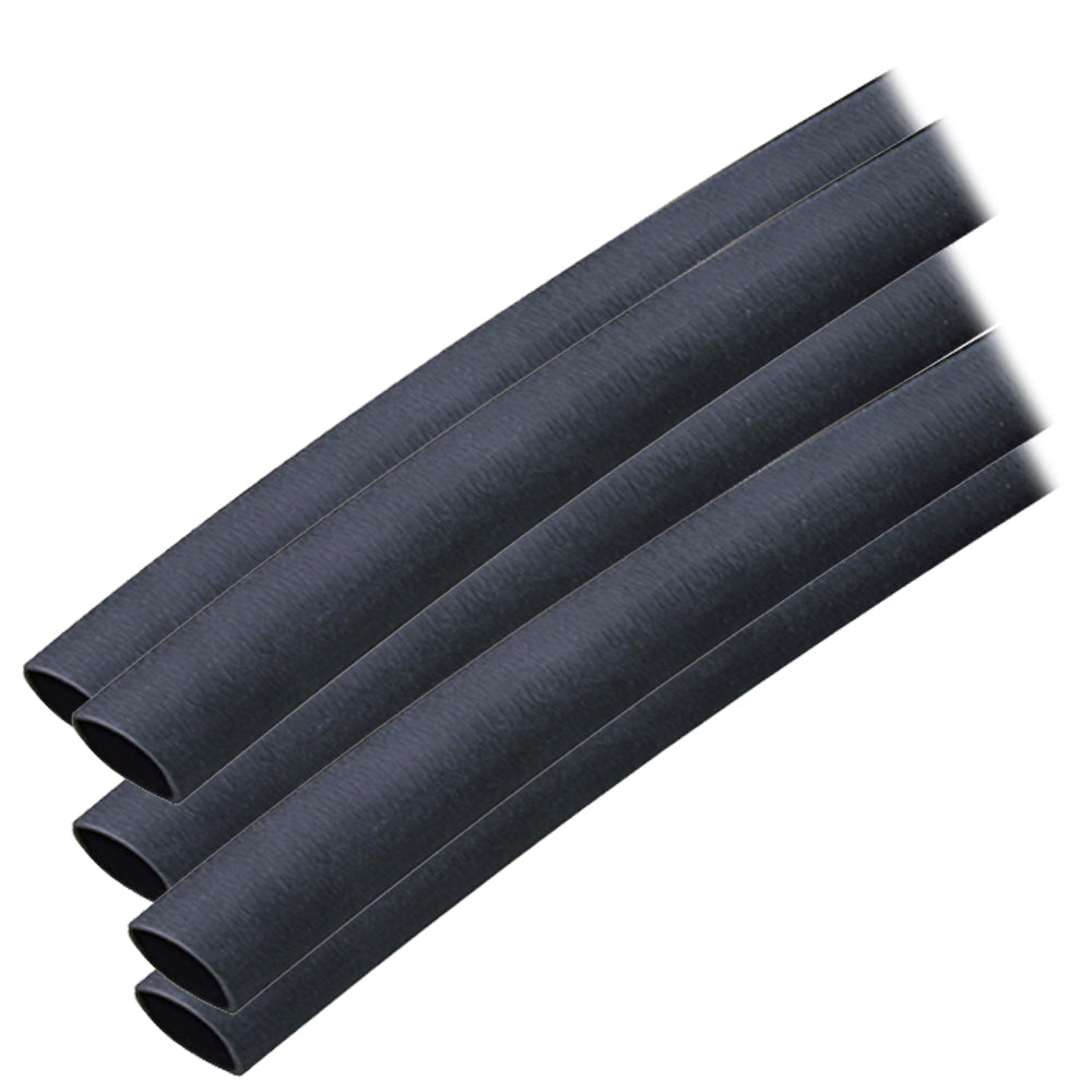 Tri-Water Marine | Ancor Adhesive Lined Heat Shrink Tubing (ALT) - 3/8" x 6" - 5-Pack - Black [304106]