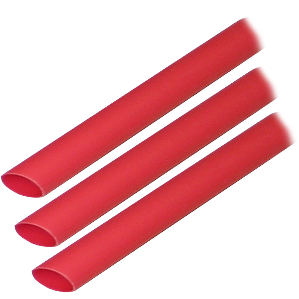 Tri-Water Marine | Ancor Adhesive Lined Heat Shrink Tubing (ALT) - 3/8" x 3" - 3-Pack - Red [304603]