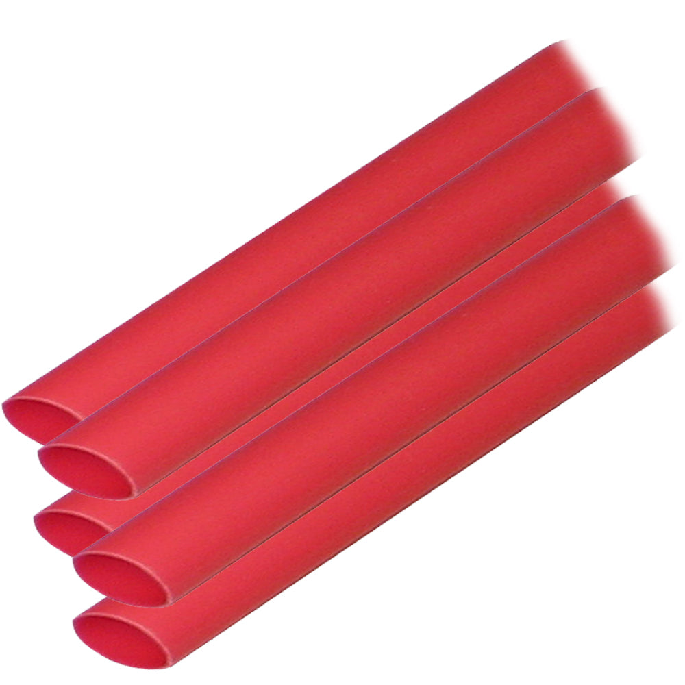 Tri-Water Marine | Ancor Adhesive Lined Heat Shrink Tubing (ALT) - 3/8" x 6" - 5-Pack - Red [304606]