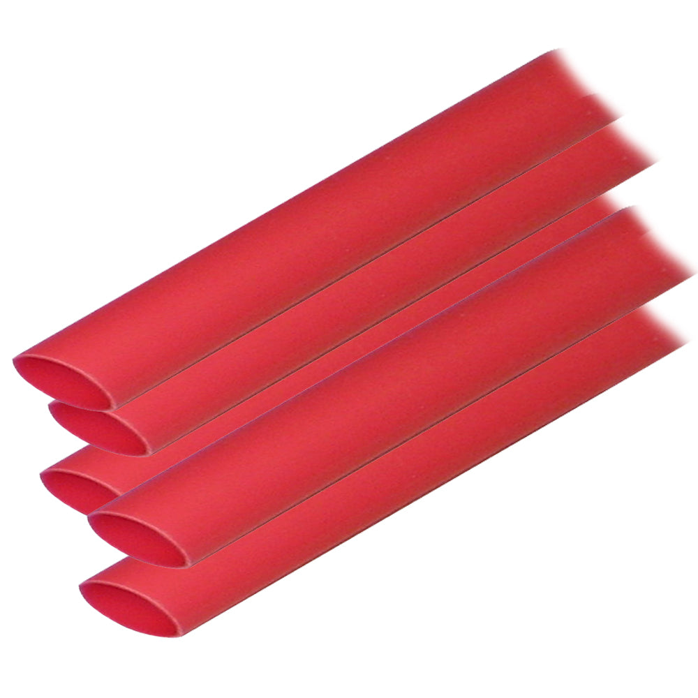 Tri-Water Marine | Ancor Adhesive Lined Heat Shrink Tubing (ALT) - 1/2" x 12" - 5-Pack - Red [305624]