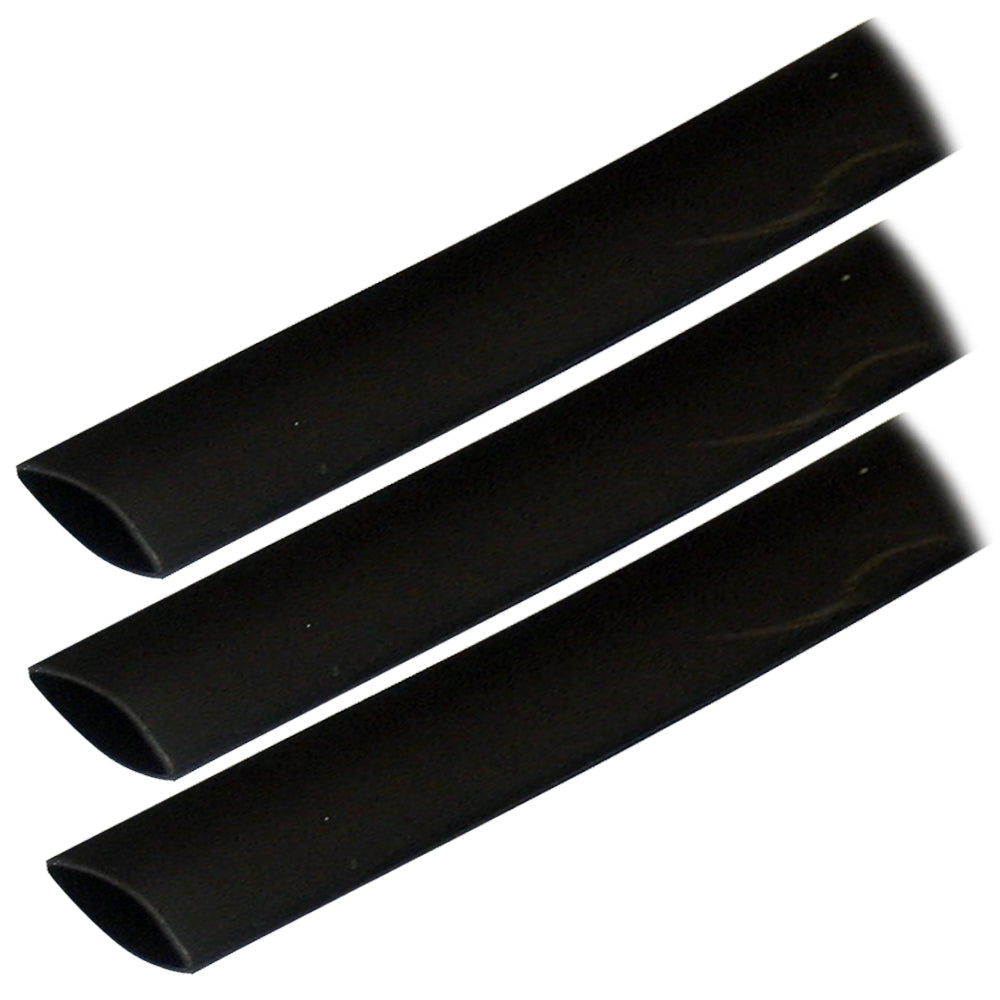 Tri-Water Marine | Ancor Adhesive Lined Heat Shrink Tubing (ALT) - 3/4" x 3" - 3-Pack - Black [306103]