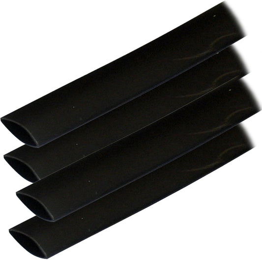 Tri-Water Marine | Ancor Adhesive Lined Heat Shrink Tubing (ALT) - 3/4" x 6" - 4-Pack - Black [306106]