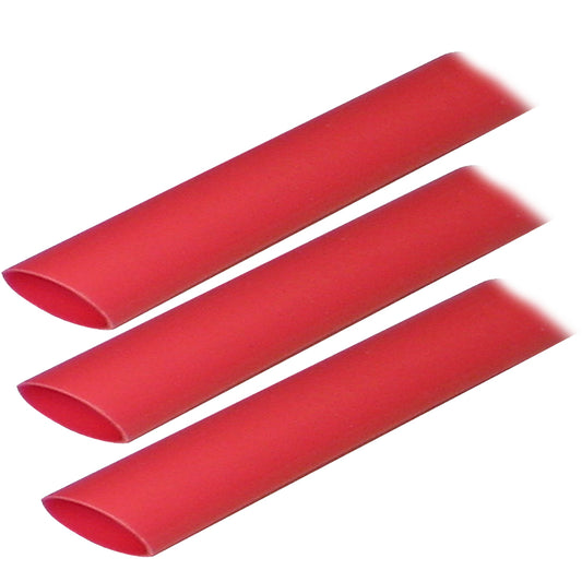 Tri-Water Marine | Ancor Adhesive Lined Heat Shrink Tubing (ALT) - 3/4" x 3" - 3-Pack - Red [306603]