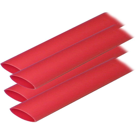 Tri-Water Marine | Ancor Adhesive Lined Heat Shrink Tubing (ALT) - 3/4" x 6" - 4-Pack - Red [306606]