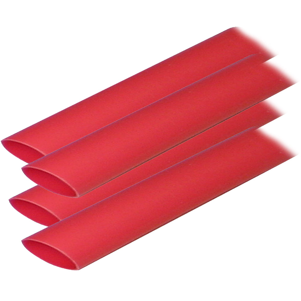 Tri-Water Marine | Ancor Adhesive Lined Heat Shrink Tubing (ALT) - 3/4" x 12" - 4-Pack - Red [306624]