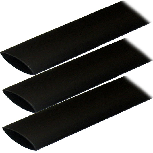 Tri-Water Marine | Ancor Adhesive Lined Heat Shrink Tubing (ALT) - 1" x 12" - 3-Pack - Black [307124]