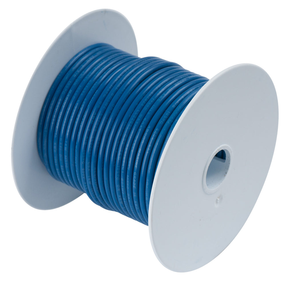 Tri-Water Marine | Ancor Dark Blue 18 AWG Tinned Copper Wire - 35' [180103]