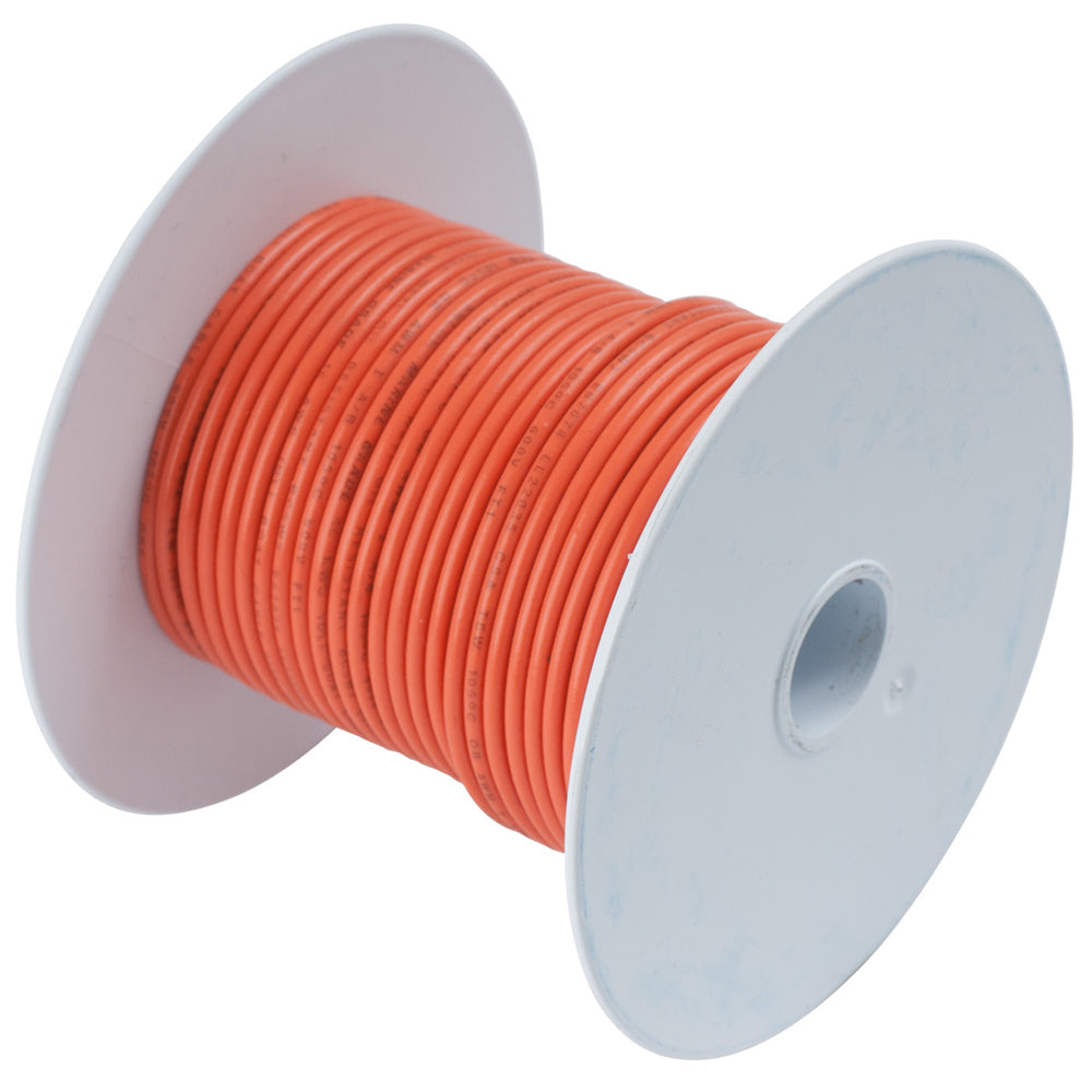 Tri-Water Marine | Ancor Orange 18 AWG Tinned Copper Wire - 100' [100510]