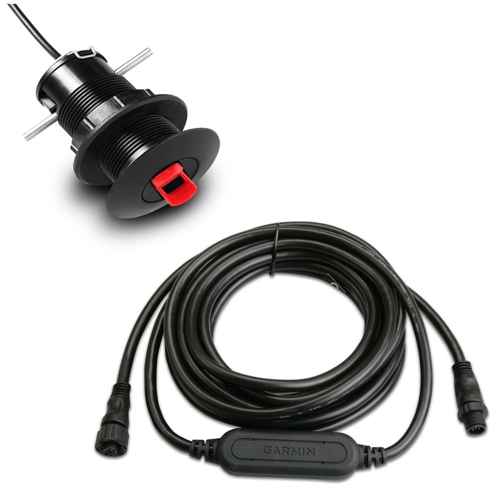 Tri-Water Marine | Garmin GST 43 Thru-Hull Speed/Temperature Transducer w/GST 10 Bundle [010-04284-00]