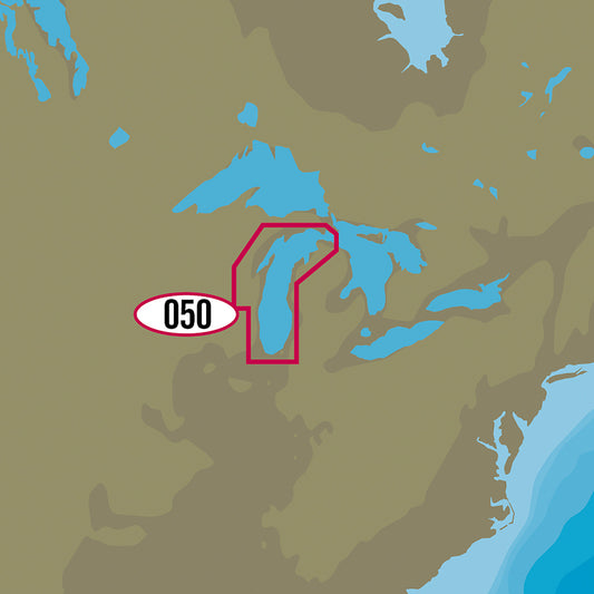 Tri-Water Marine | C-MAP MAX NA-M050/SD - Lake Michigan Bathymetric SD Format [NA-M050/SD]