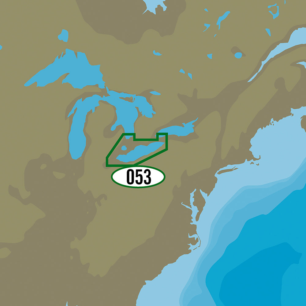 Tri-Water Marine | C-MAP MAX NA-M053/SD - Lake Erie & Lake St. Clair Bathymetric SD Format [NA-M053/SD]