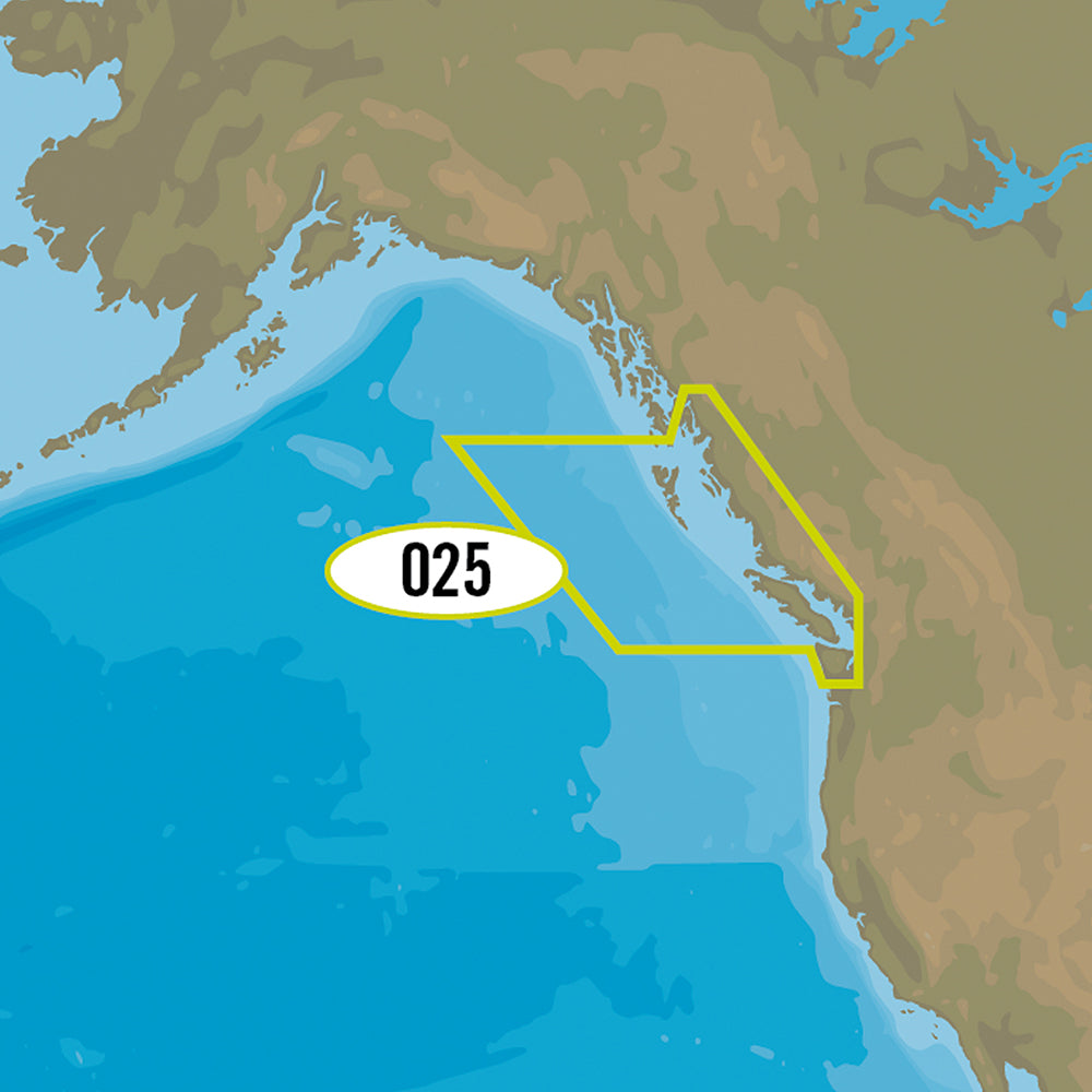 Tri-Water Marine | C-MAP 4D NA-D025 - Canada West Including Puget Sound [NA-D025]