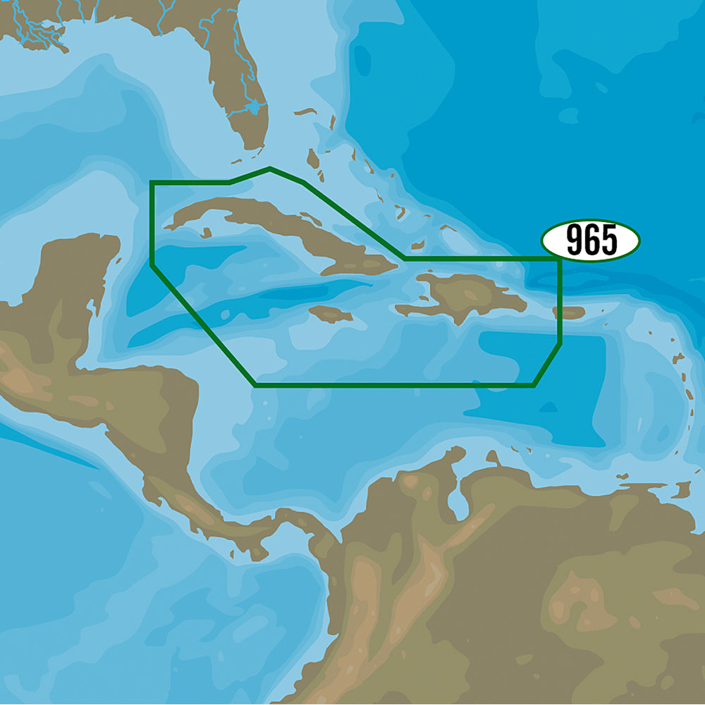 Tri-Water Marine | C-MAP 4D NA-D965 - Cuba, Dominican Republic, Caymans & Jamaica [NA-D965]