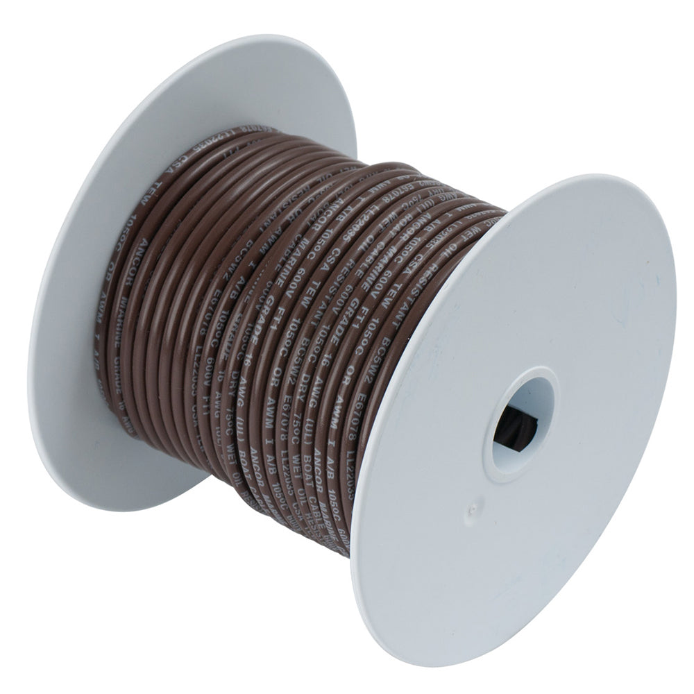 Tri-Water Marine | Ancor Brown 14 AWG Tinned Copper Wire - 15' [184203]