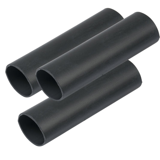 Tri-Water Marine | Ancor Heavy Wall Heat Shrink Tubing - 3/4" x 3" - 3-Pack - Black [326103]