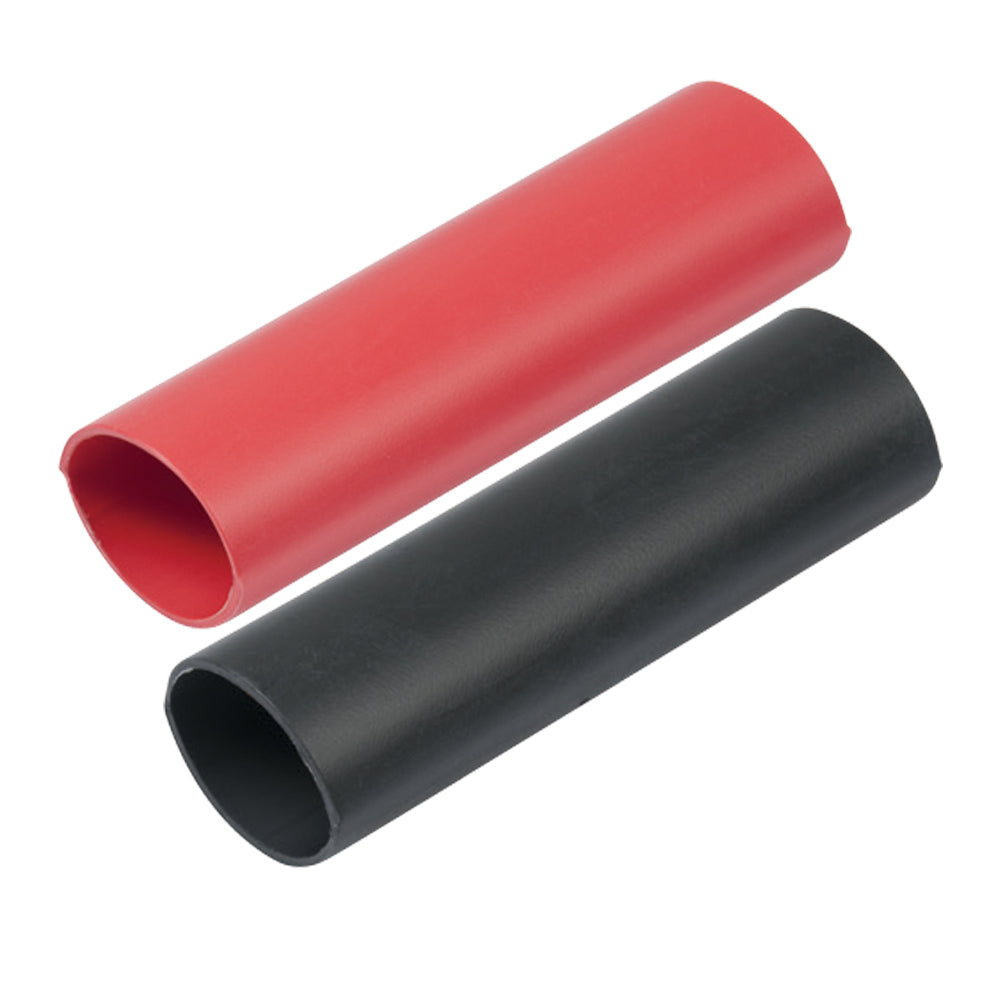 Tri-Water Marine | Ancor Heavy Wall Heat Shrink Tubing - 3/4" x 3" - 2-Pack - Black/Red [326202]