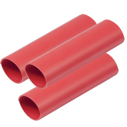 Tri-Water Marine | Ancor Heavy Wall Heat Shrink Tubing - 3/4" x 3" - 3-Pack - Red [326603]