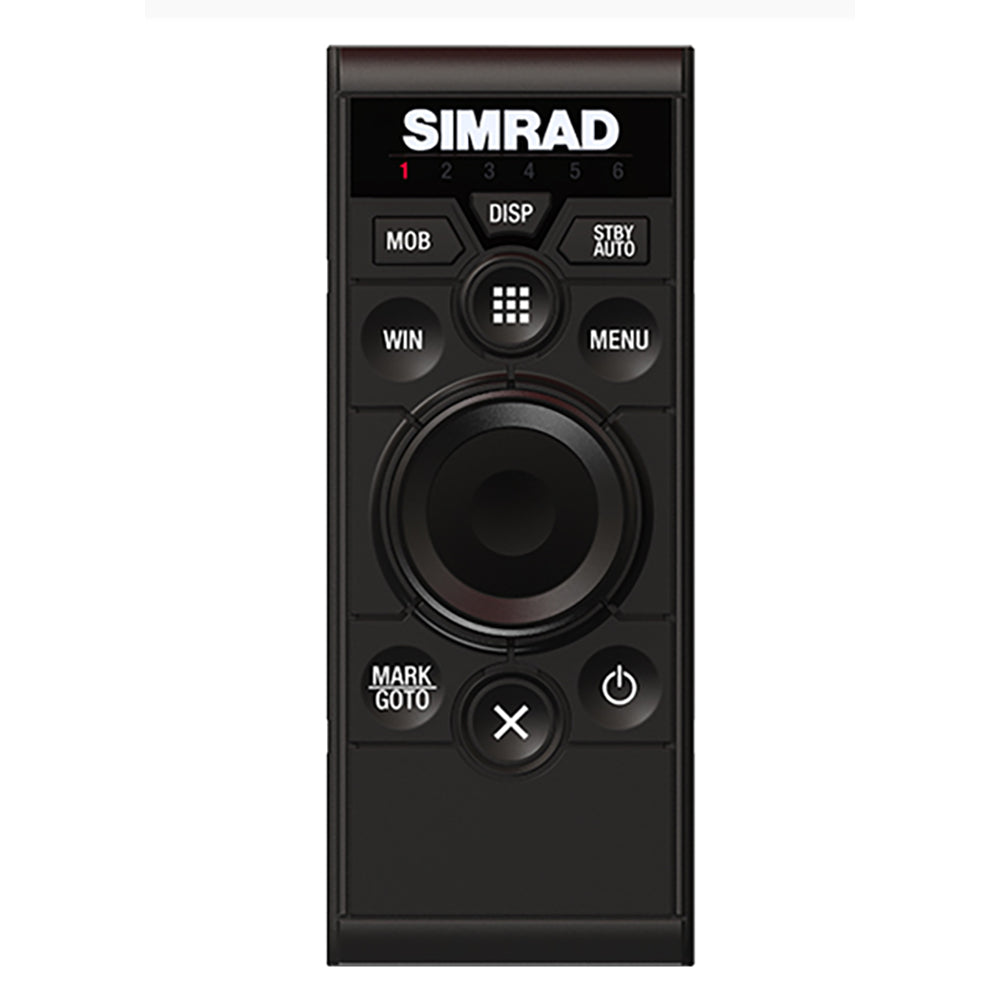 Tri-Water Marine | Simrad OP50 Wired Remote Control - Portrait Mount [000-12364-001]