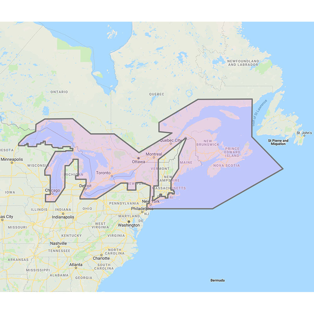 Tri-Water Marine | Furuno Great Lakes Maritimes Vector Charts - 3D Data Standard Resolution Satellite Photos - Unlock Code [MM3-VNA-026]