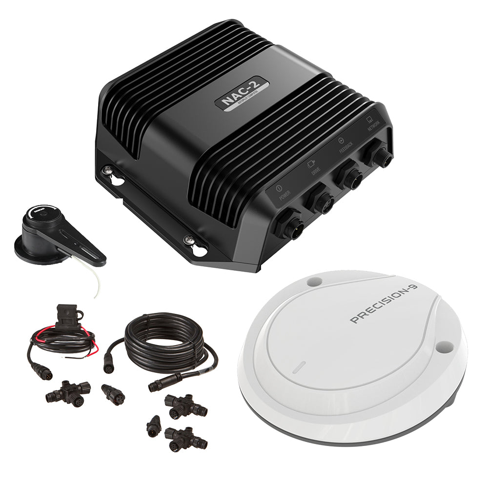 Tri-Water Marine | Simrad NAC-2 Autopilot Core Pack - NAC-2, Precision-9, RF25N & N2k Starter Kit [000-13335-001]