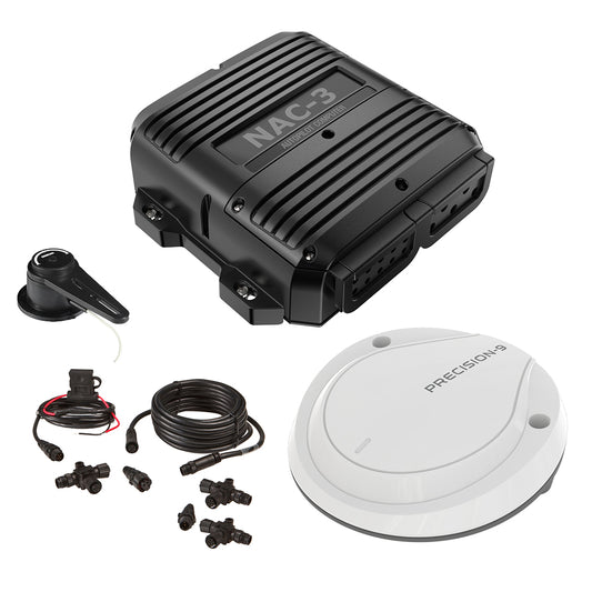 Tri-Water Marine | Simrad NAC-3 Autopilot Core Pack - NAC-3, Precision-9, RF25N & N2k Starter Kit [000-13336-001]